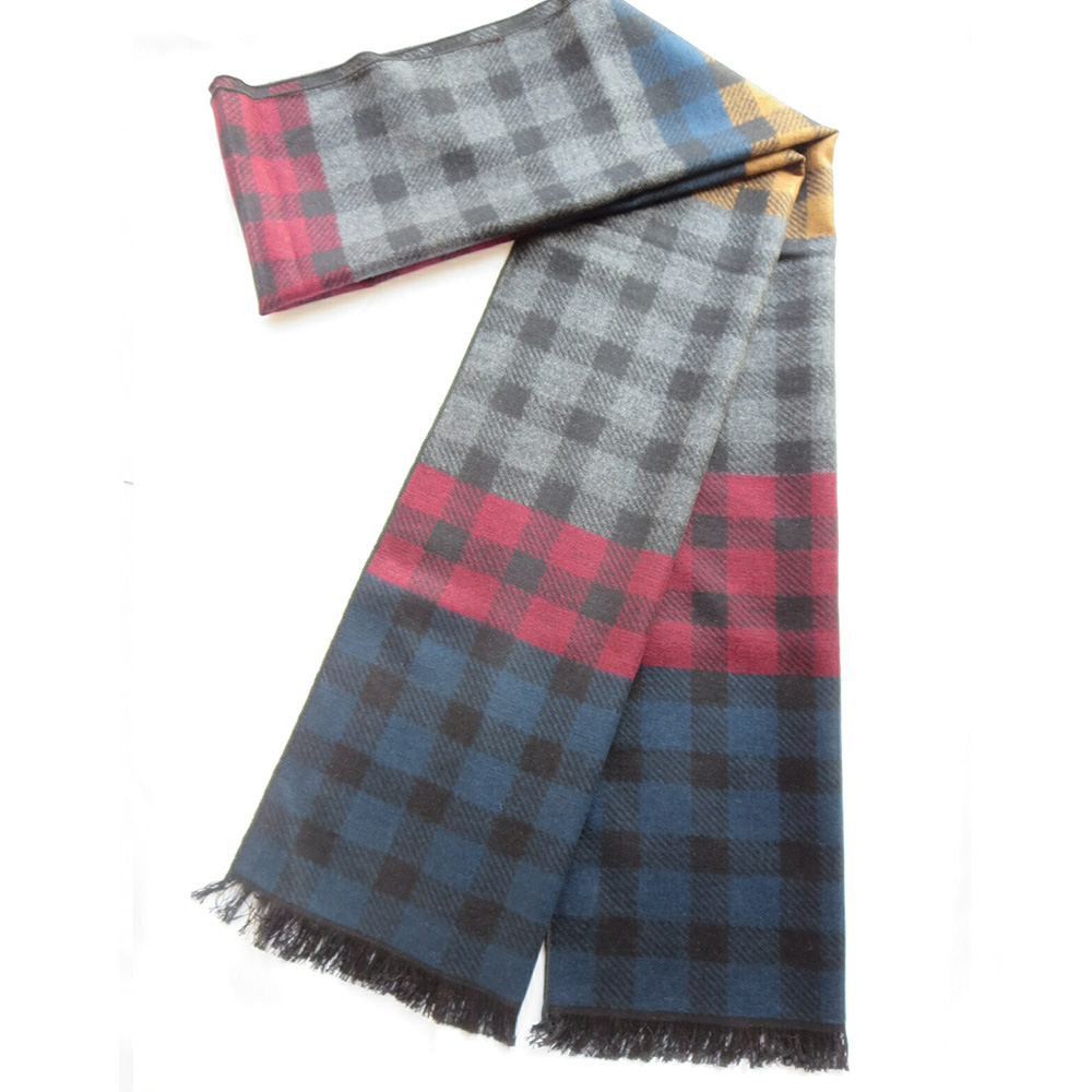 Travel Accessories For Men - FEIMANYUAN Pure Mulberry Silk Scarf Winter