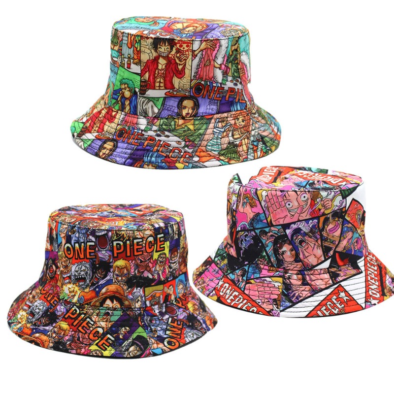 Travel Accessories In Japan - Cute cartoon pirate print bucket hat