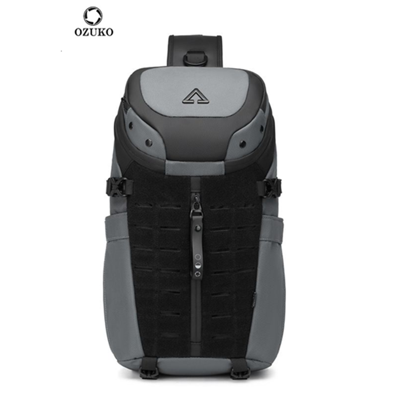 Travel Accessories For Men - Ozuko Chest Bag Cross Bag Men