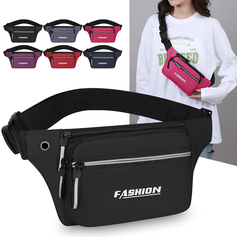 Travel Accessories For Men - Unisex Fashion Waist Bag - Large