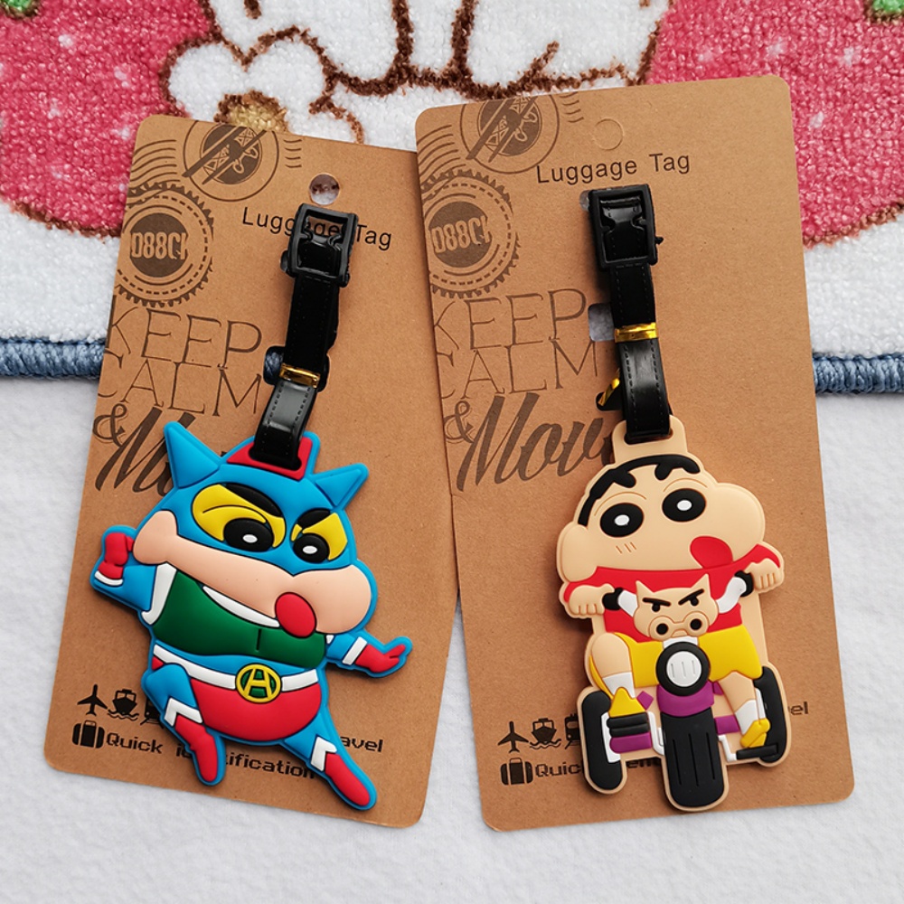 Travel Accessories In Japan - Hot Crayon Shin-chan Luggage Tag PVC