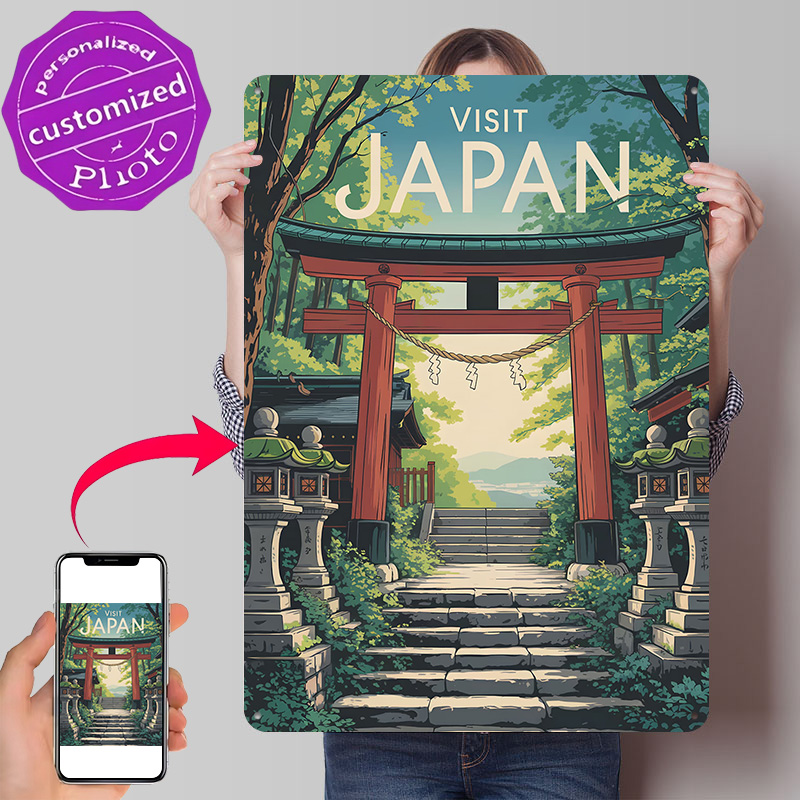 Travel Accessories For Europe - Visit Japan Travel 3D Texture Printed