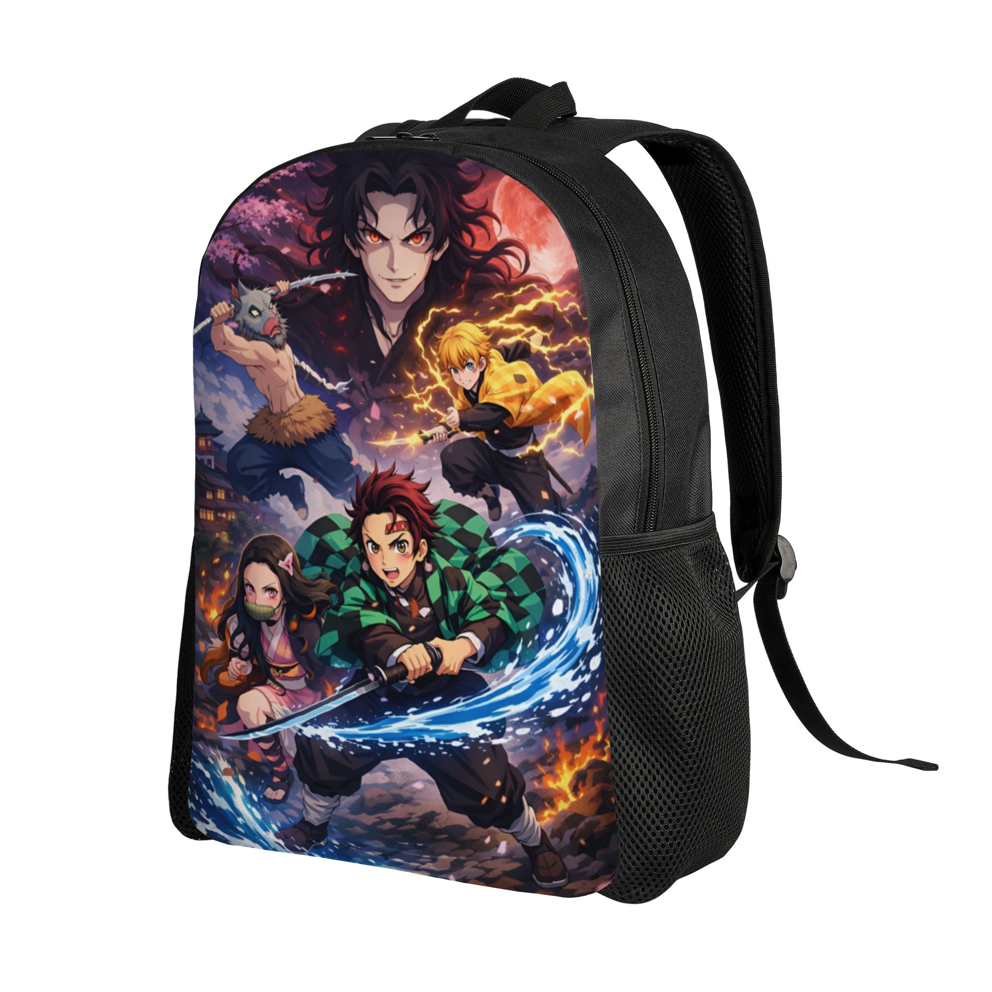 D-Demons Slayers Travel Backpa - Travel Journal Accessories 评论和价格