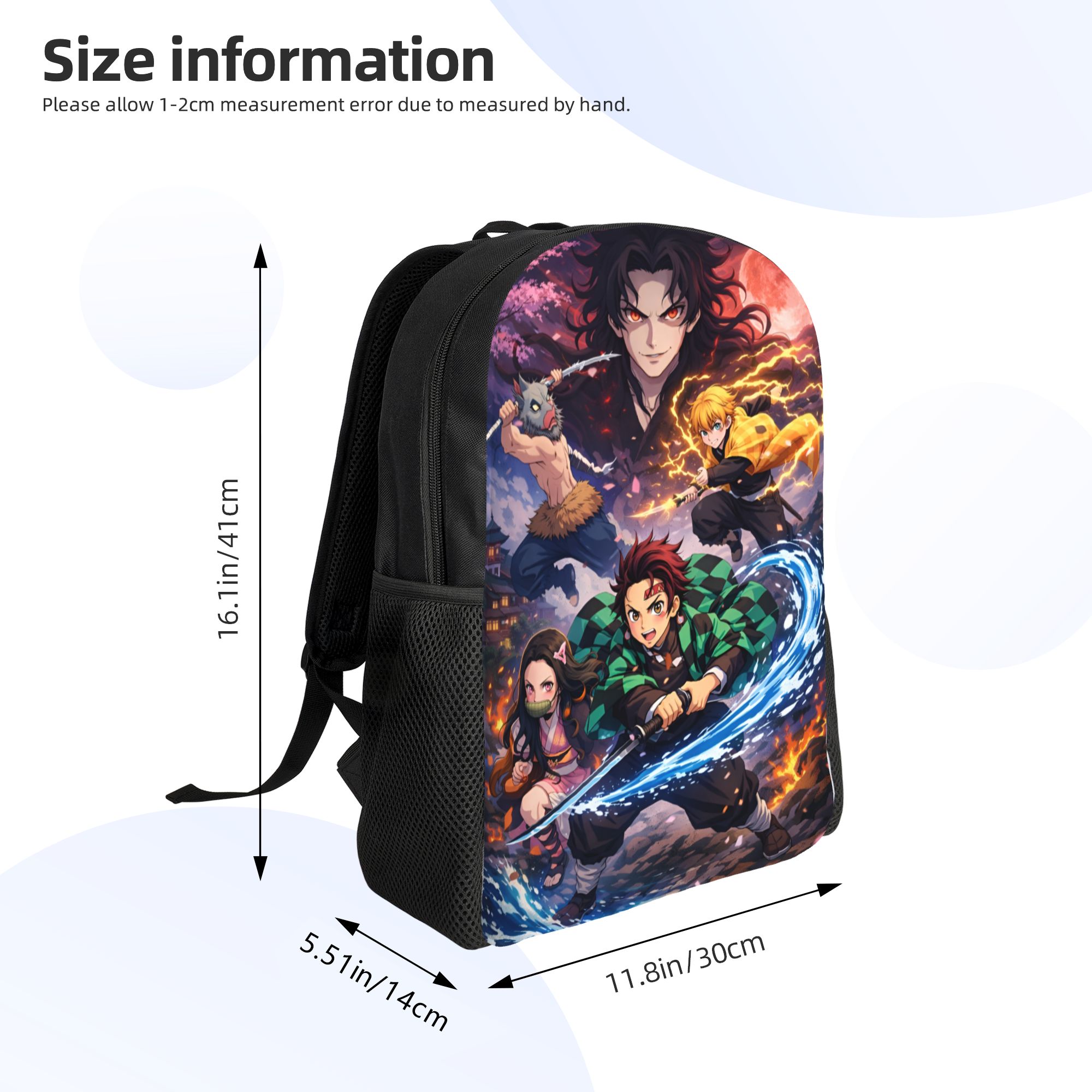 D-Demons Slayers Travel Backpa - Travel Journal Accessories 评论和价格