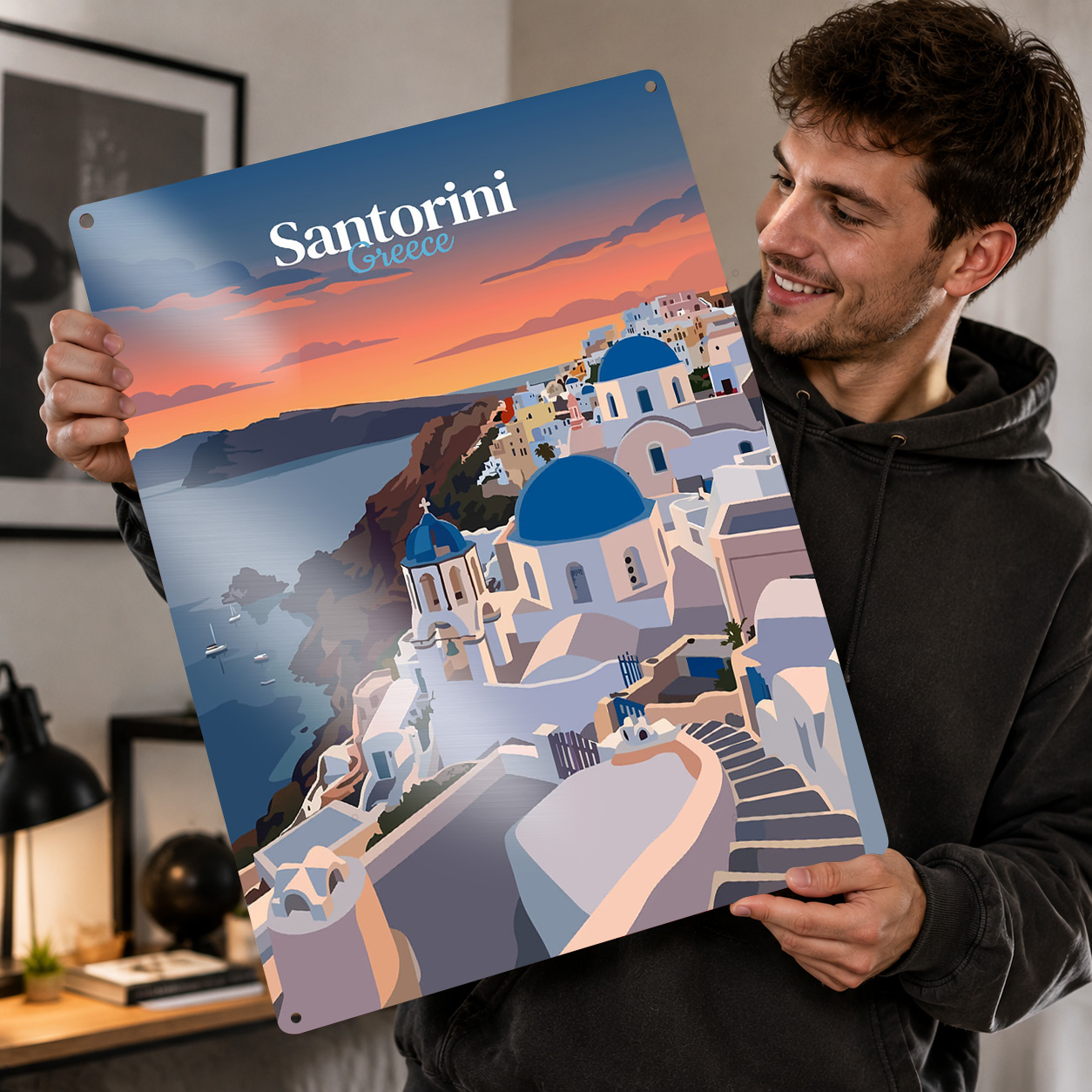 Santorini Greece Travel Person - Travel Accessories Greece 评论和价格