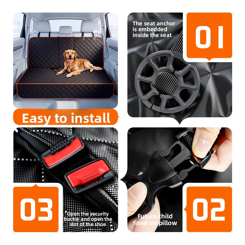Pet Car Seat Isolation Mat Dog - Travel Accessories For Dogs 评论和价格