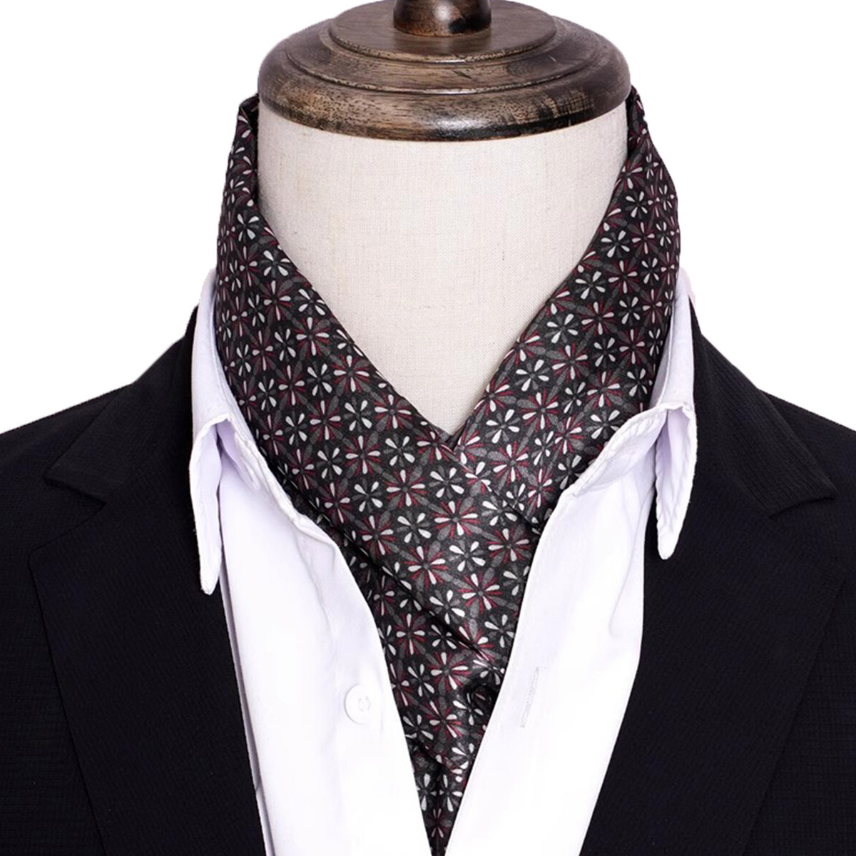 New Men's Stripe Silk Scarf Ho - Travel Accessories For Men 评论和价格