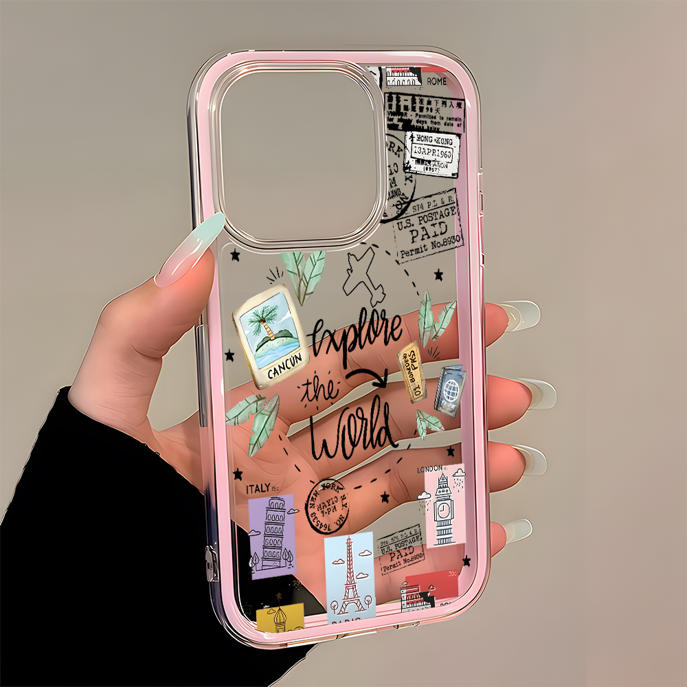 Travel Sticker Collage Clear P - Travel Accessories Iphone 评论和价格
