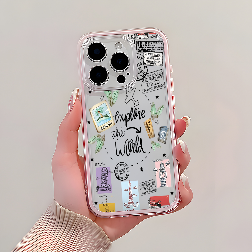 Travel Sticker Collage Clear P - Travel Accessories Iphone 评论和价格