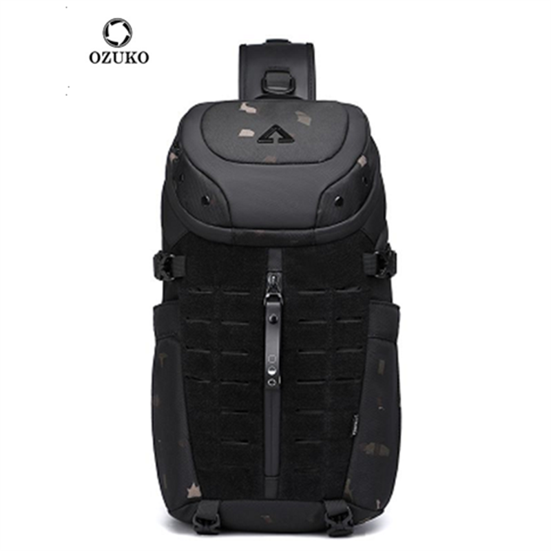 Ozuko Chest Bag Cross Bag Men  - Travel Accessories For Men 评论和价格