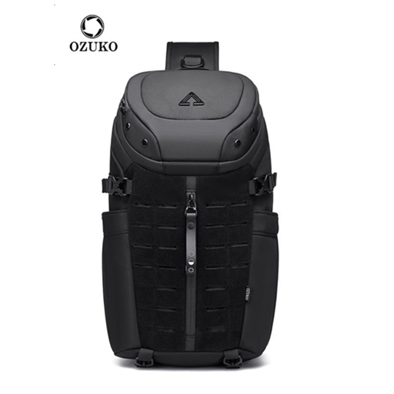 Ozuko Chest Bag Cross Bag Men  - Travel Accessories For Men 评论和价格