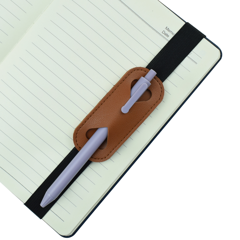 Elastic PU Leather Pen Holder  - Travel Journal Accessories 评论和价格