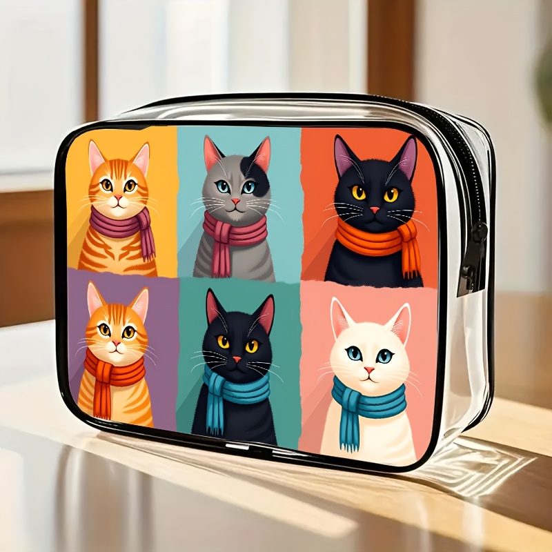 1pc Clear Makeup Bag Transpare - Toiletry Bag Tsa 评论和价格
