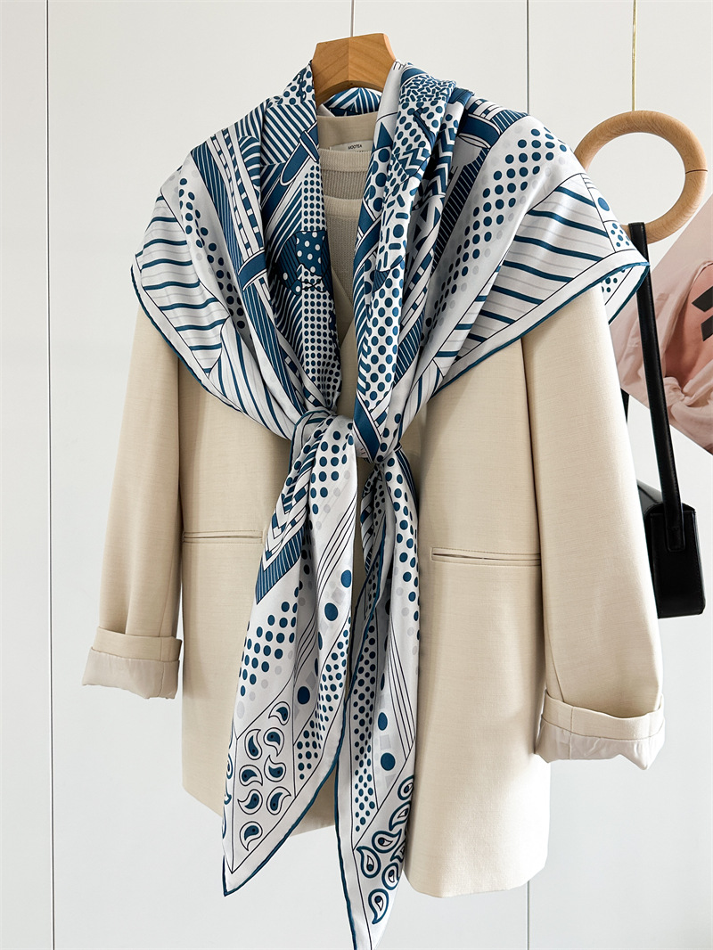 14mm Silk Scarf Luxury Designe - Travel Accessories Neck 评论和价格