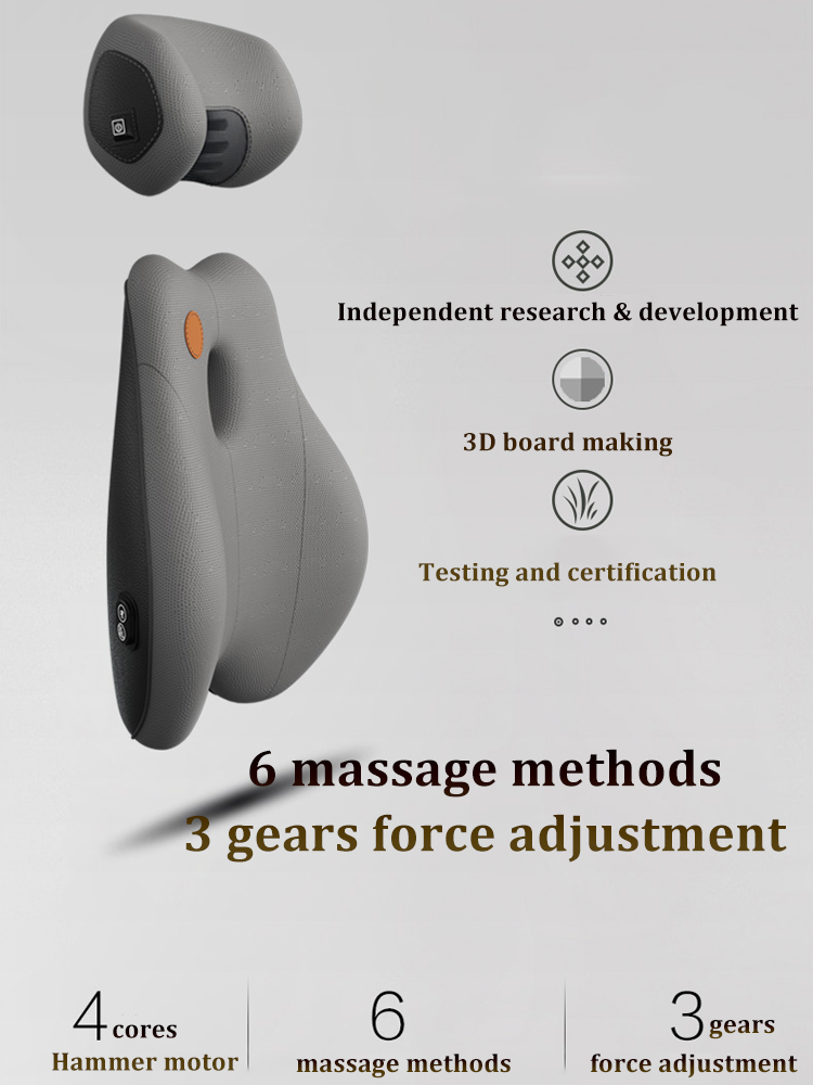 Car Neck Massage Pillow Lumbar - Travel Accessories Neck 评论和价格