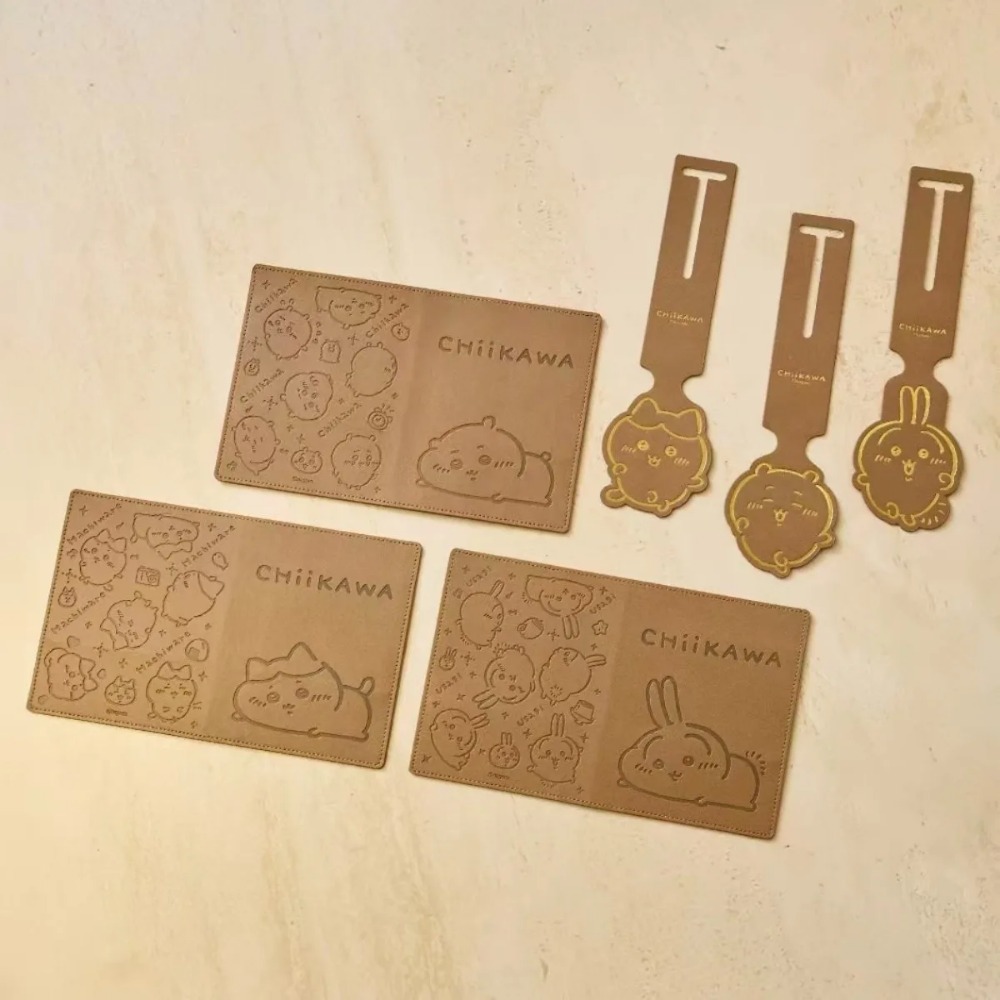 Kawaii Leather Luggage Tag Gol - Travel Accessories In Japan 评论和价格