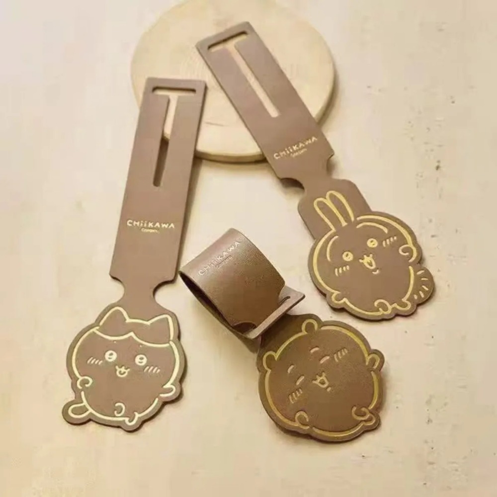 Kawaii Leather Luggage Tag Gol - Travel Accessories In Japan 评论和价格