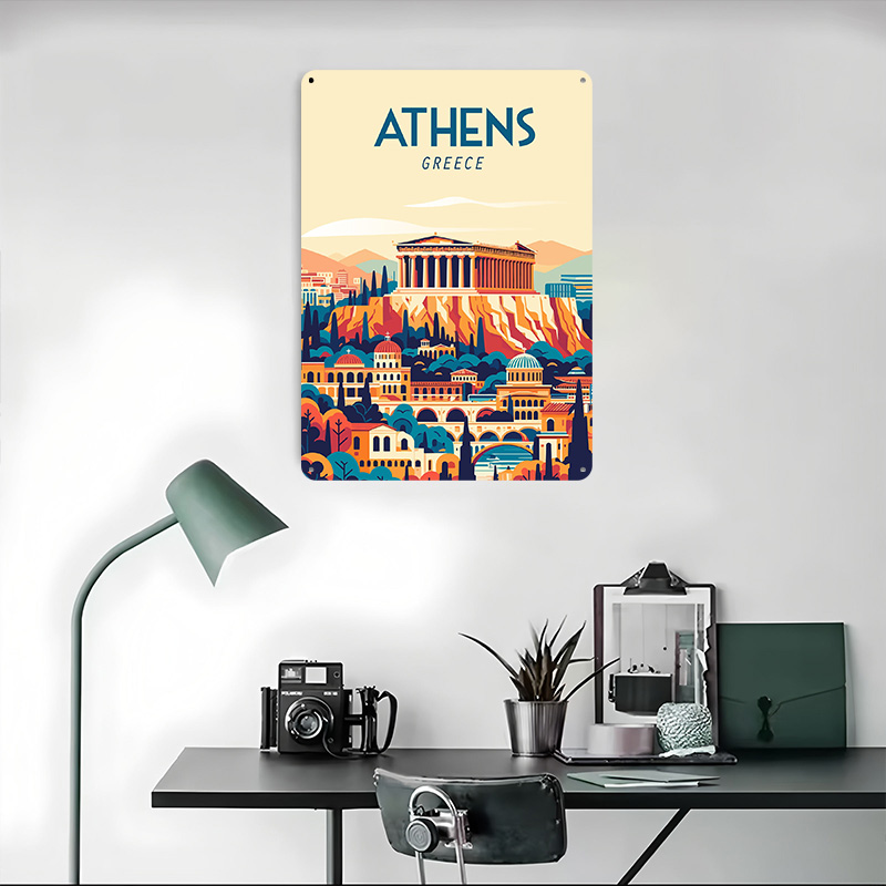 Greece Travel Poster Customize - Travel Accessories Greece 评论和价格