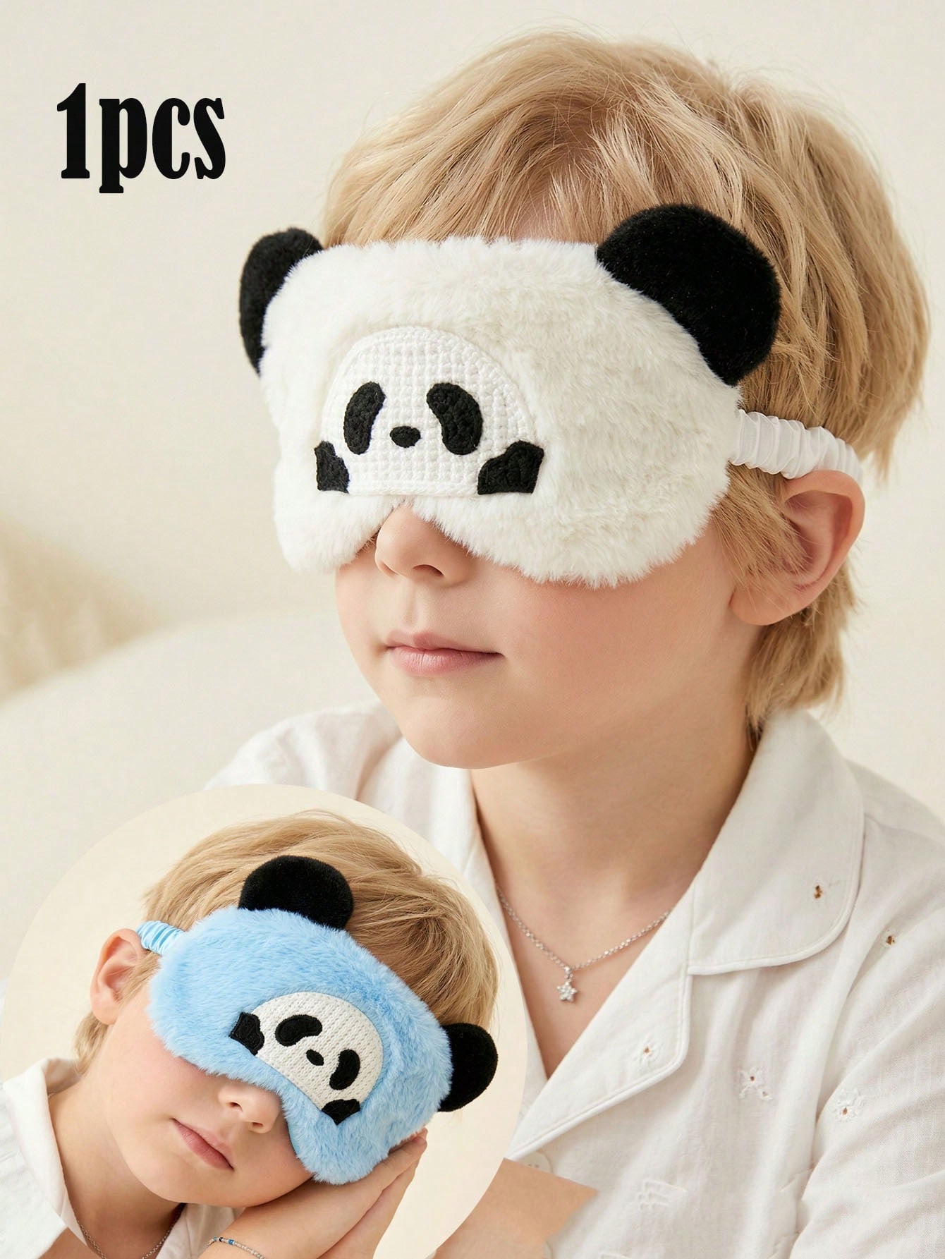 1pc 14-16Y Plush Panda Sleep E - Travel Accessories For Men 评论和价格