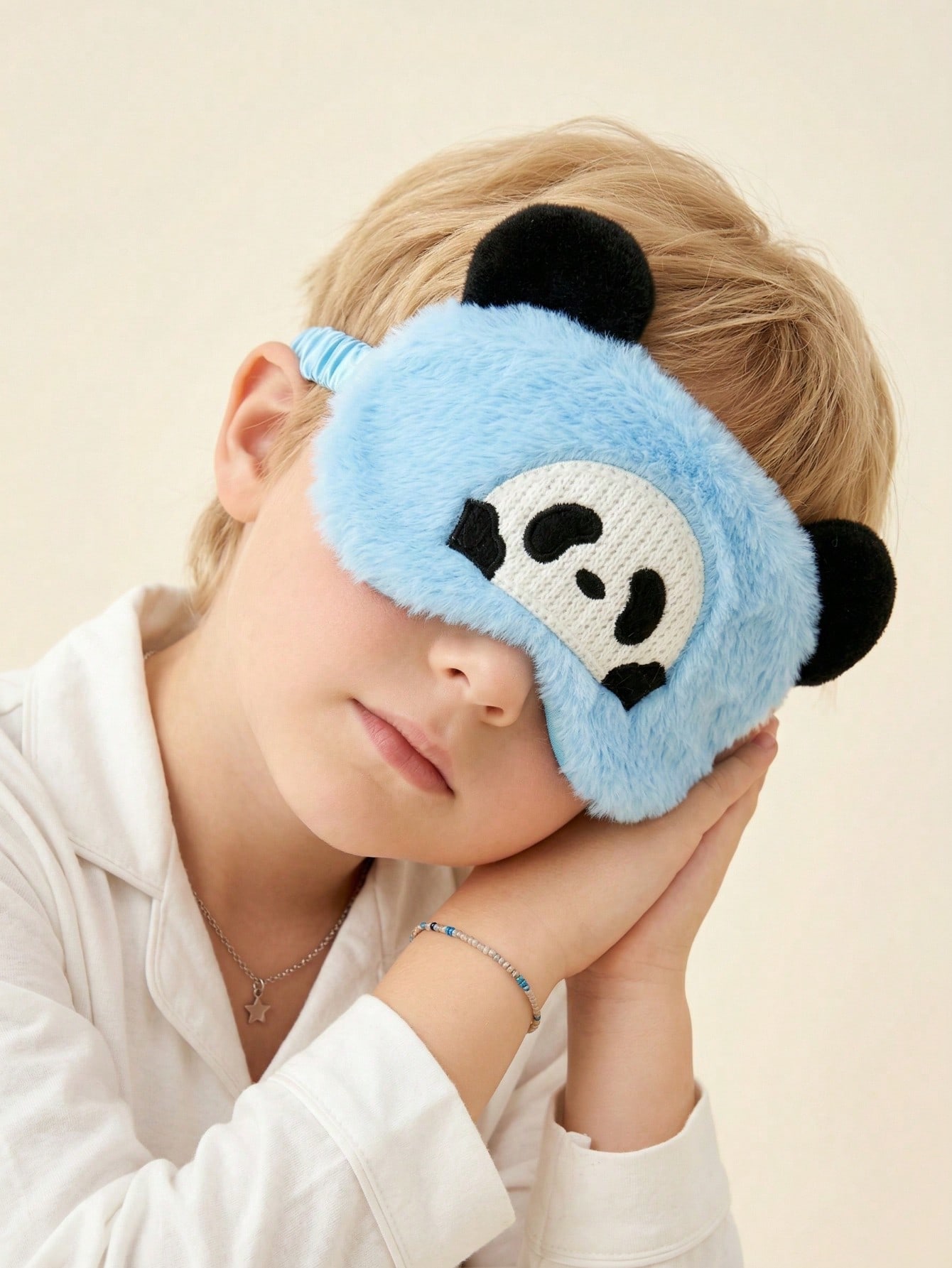 1pc 14-16Y Plush Panda Sleep E - Travel Accessories For Men 评论和价格