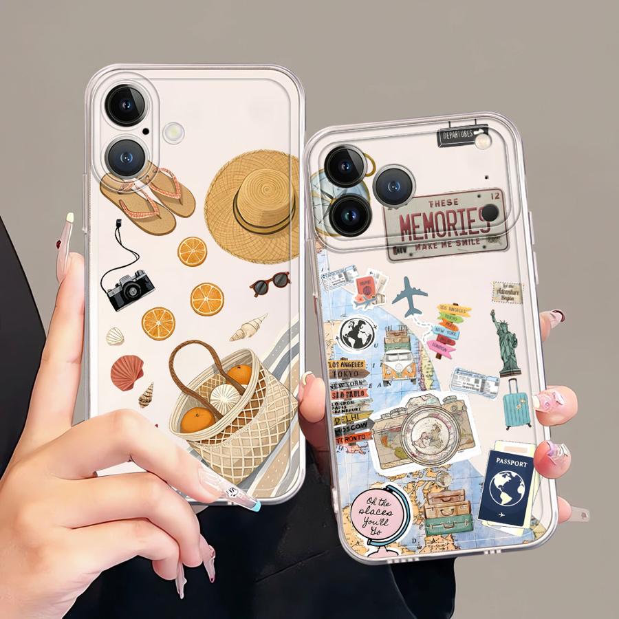 Beach Travel Theme Phone Case  - Travel Accessories Iphone 评论和价格