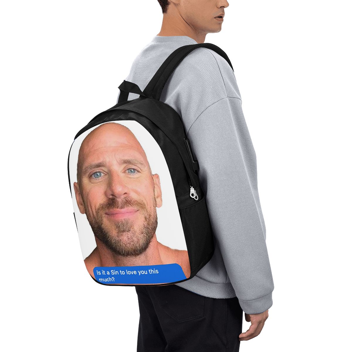 Johnny Sins Flirty Text Bubble - Travel Accessories For Men 评论和价格