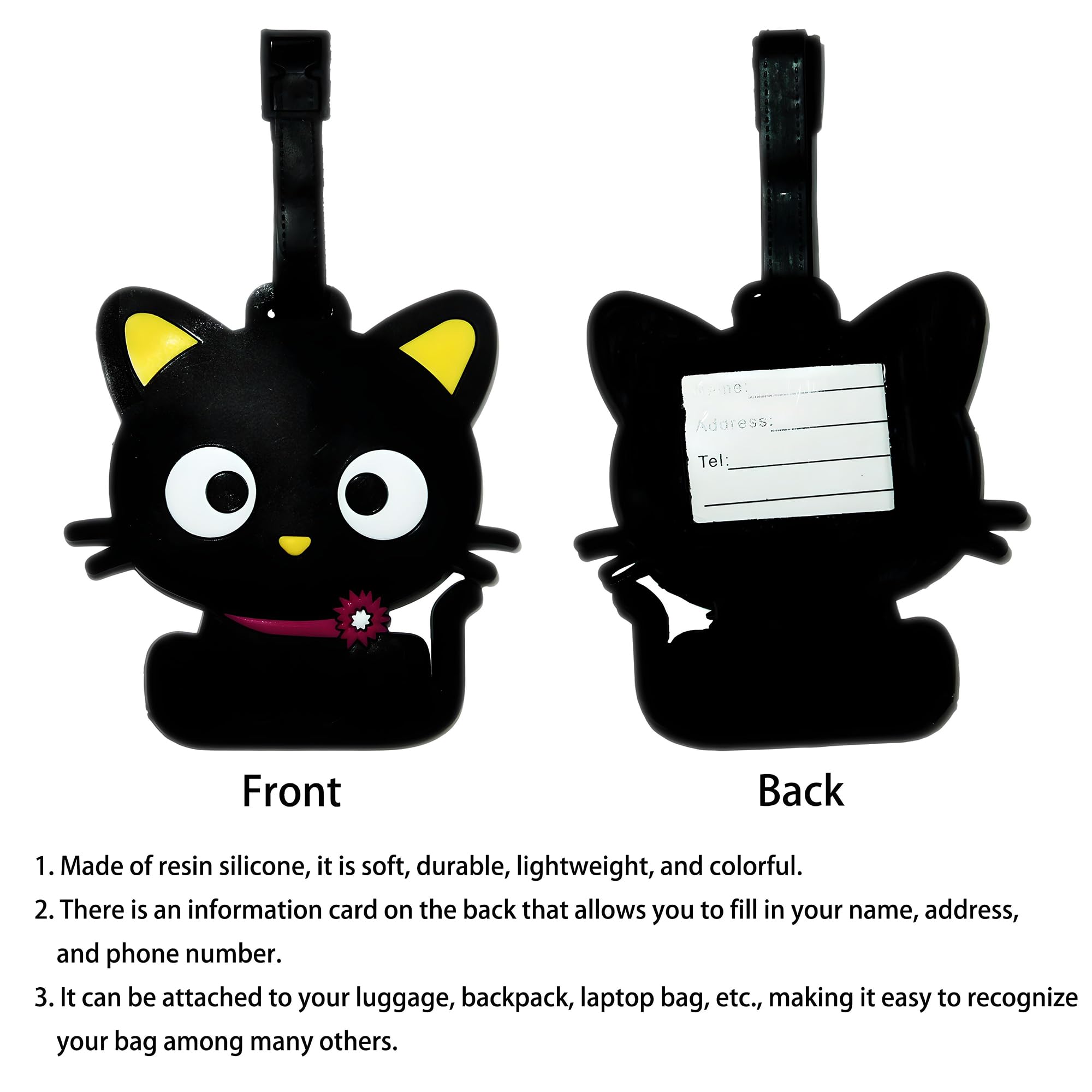 Cute Animal Luggage Tag Travel - Travel Accessories For Dogs 评论和价格