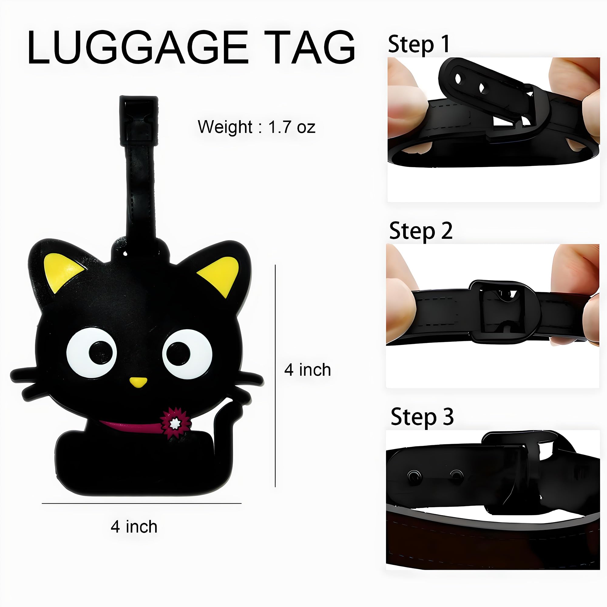 Cute Animal Luggage Tag Travel - Travel Accessories For Dogs 评论和价格
