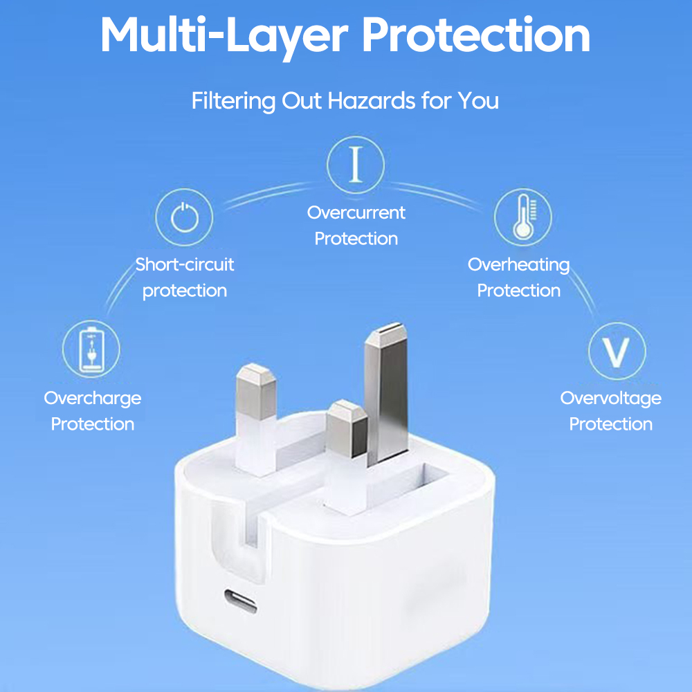 British standard charger 25W S - Travel Accessories Iphone 评论和价格