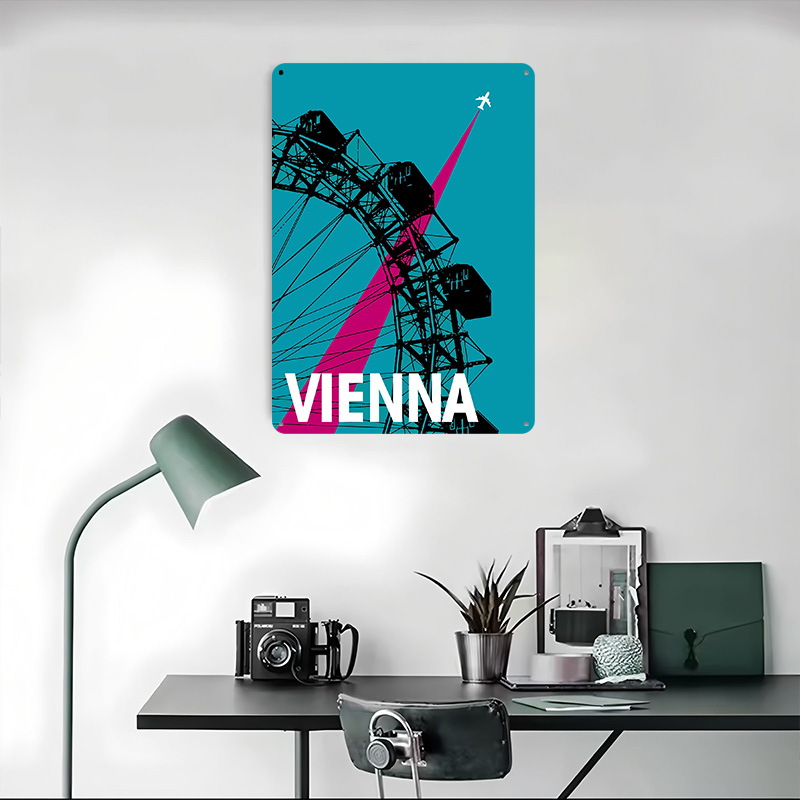 Vienna Travel With Ferris Whee - Travel Accessories For Europe 评论和价格