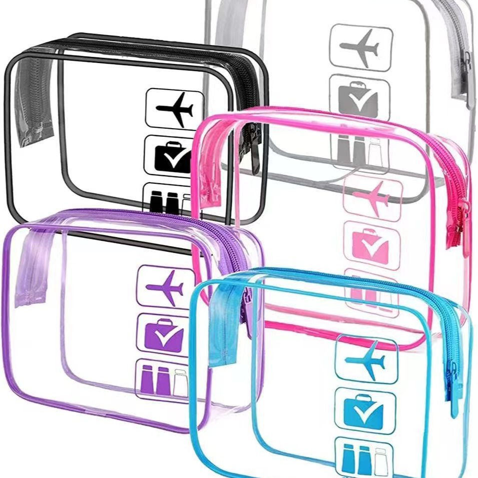 Clear Zippered Makeup Organize - Toiletry Bag Tsa 评论和价格