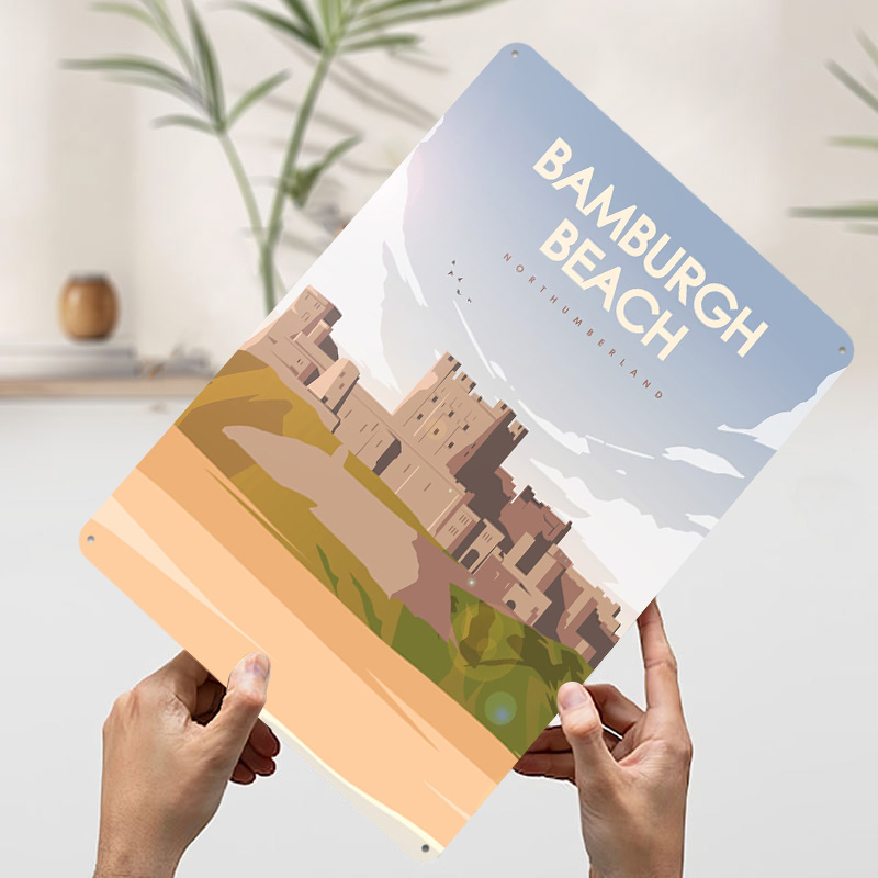 Bamburgh Beach Northumberland  - Travel Accessories For Europe 评论和价格