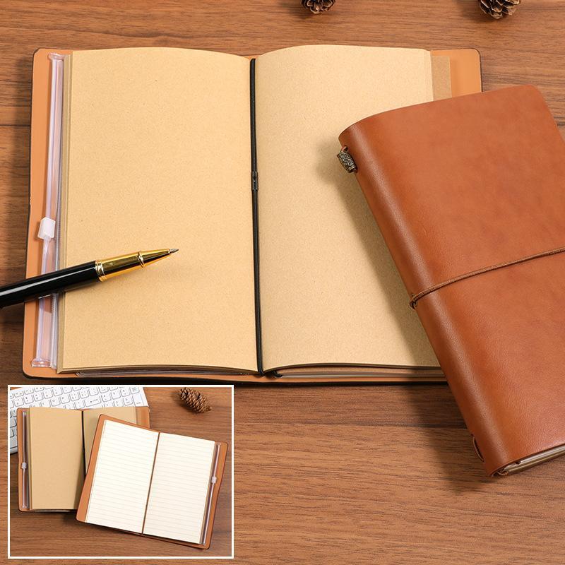 Hot Vintage PU Leather Refilla - Travel Journal Accessories 评论和价格