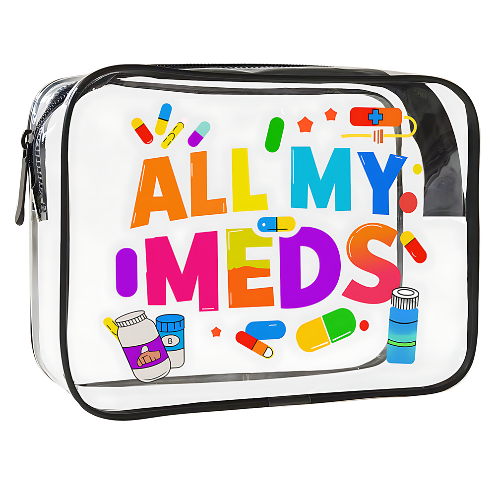 1PC Clear Makeup Bag Travel To - Toiletry Bag Tsa 评论和价格