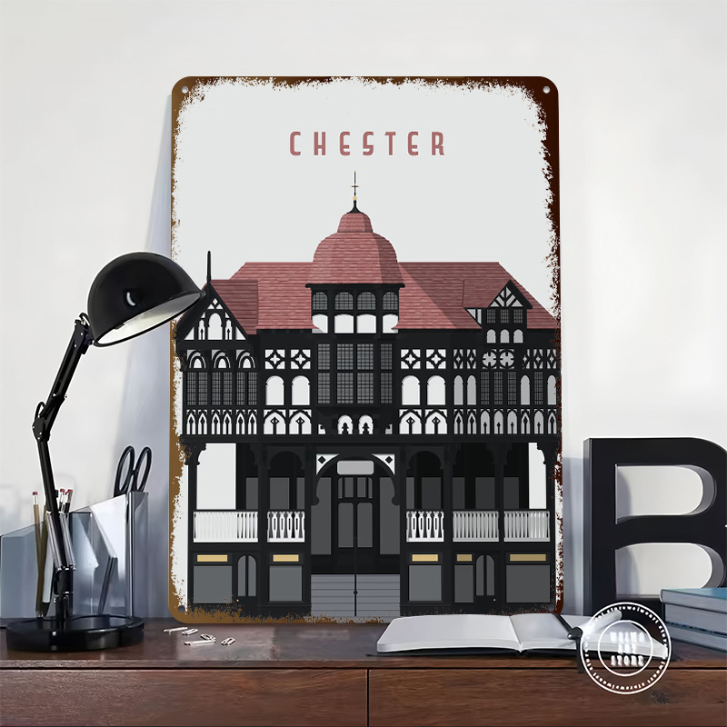 Chester Travel Printing Poster - Travel Accessories For Europe 评论和价格