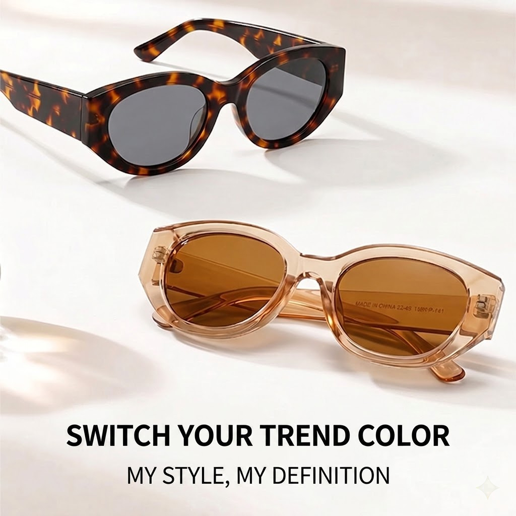 Women Men Classic Cat-Eye Pola - Travel Accessories For Men 评论和价格