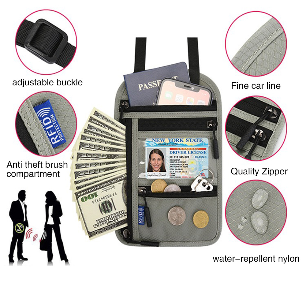 Overseas Travel RFID Neck Pass - Travel Accessories Overseas 评论和价格