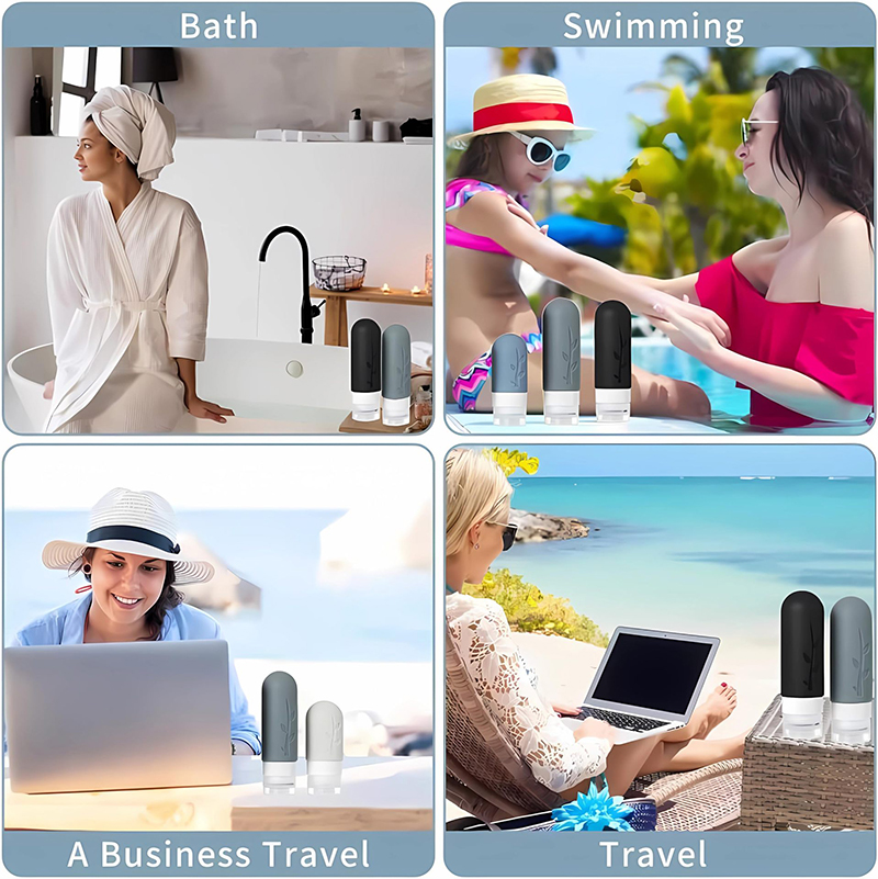 17 Pack Silicone Leak Proof Tr - Toiletry Bag Tsa 评论和价格