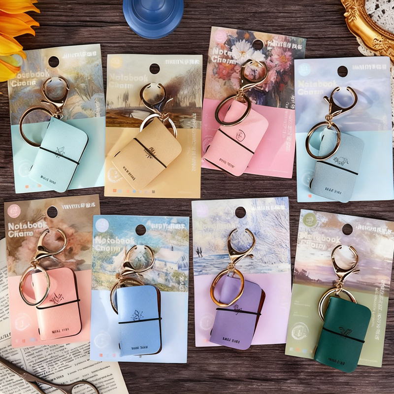 Mr. Paper 2pcs PU Journal Keyc - Travel Journal Accessories 评论和价格
