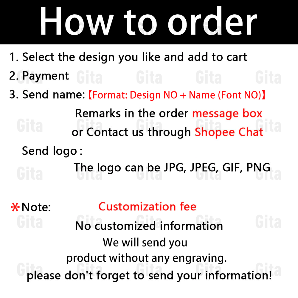 GITA Free Custom Logo/Name PU  - Travel Accessories Company 评论和价格
