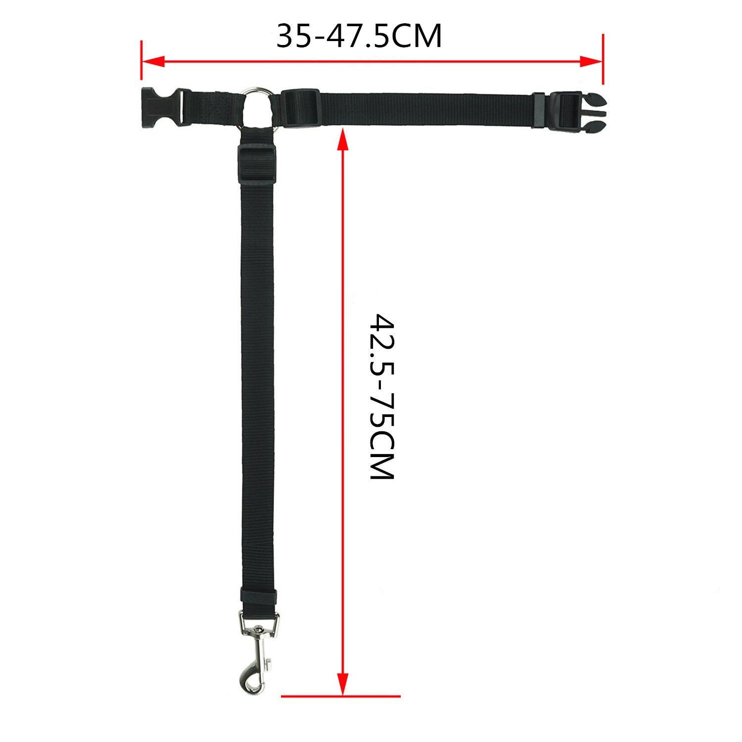 Adjustable Pet Car Seat Belt D - Travel Accessories For Dogs 评论和价格