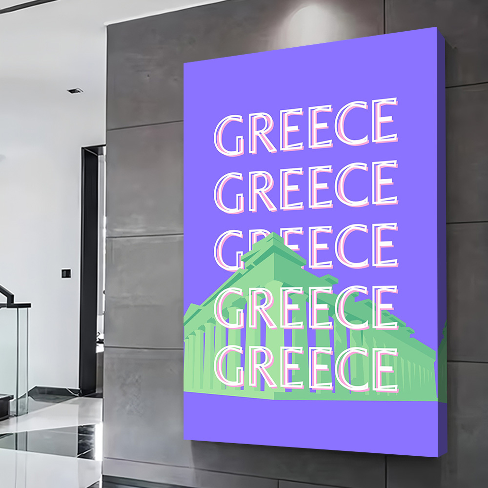 Greece Travel Poster Customiza - Travel Accessories Greece 评论和价格