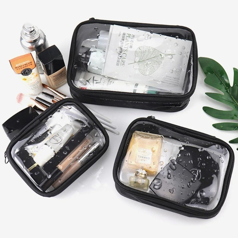 Women Clear Makeup Bag,Waterpr - Toiletry Bag Tsa 评论和价格