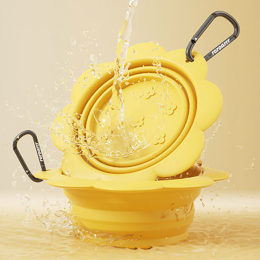 350ml Collapsible Dog Bowl Por - Travel Accessories For Dogs 评论和价格