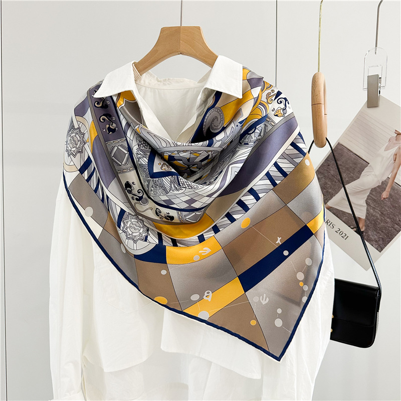 Silk Square Scarf Women Accura - Travel Accessories Neck 评论和价格