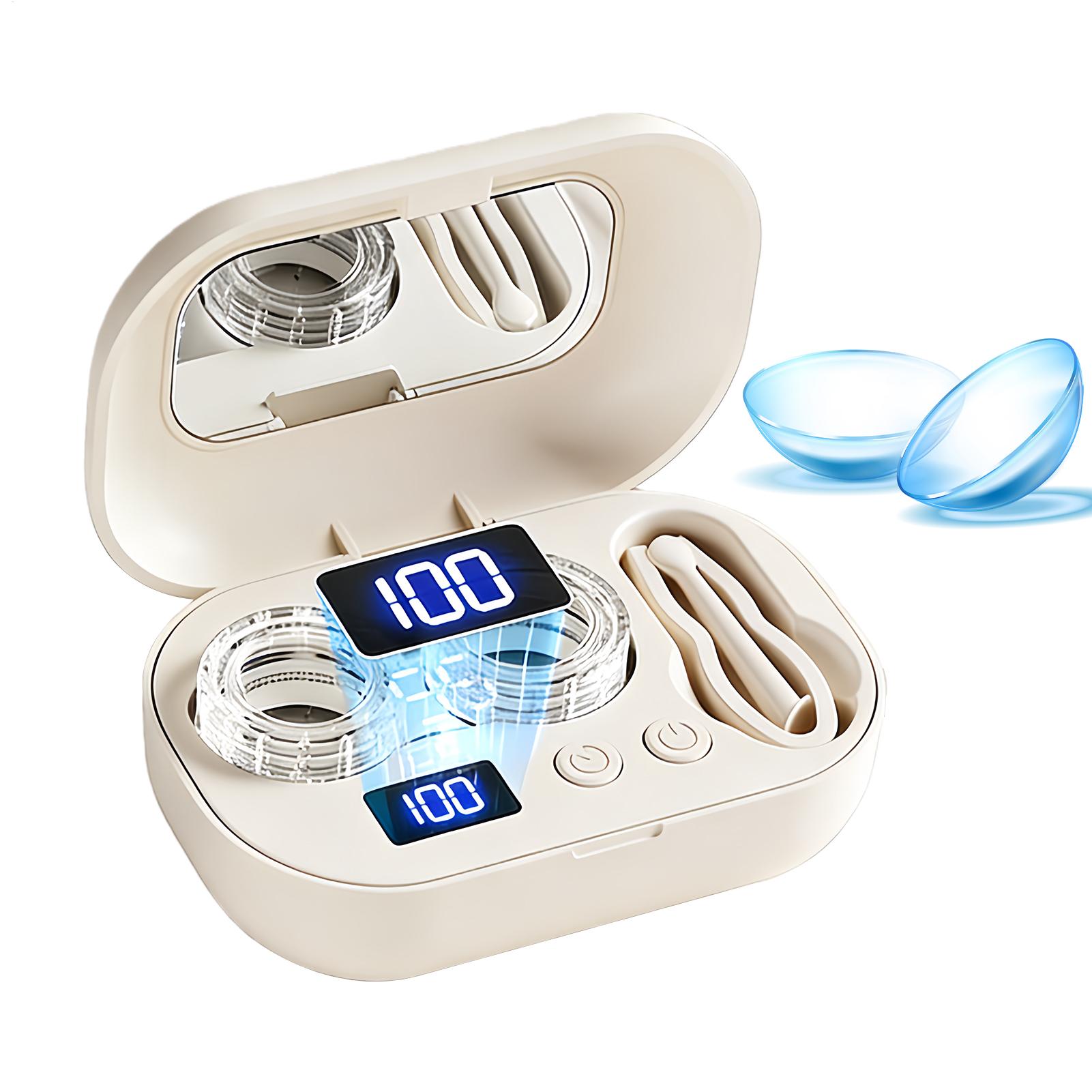 Ultrasonic Contact Eye Cleanin - Travel Video Accessories 评论和价格
