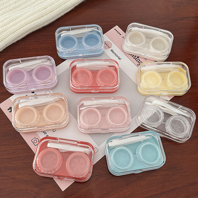 Portable Mini Contact Lens Cas - Travel Video Accessories 评论和价格