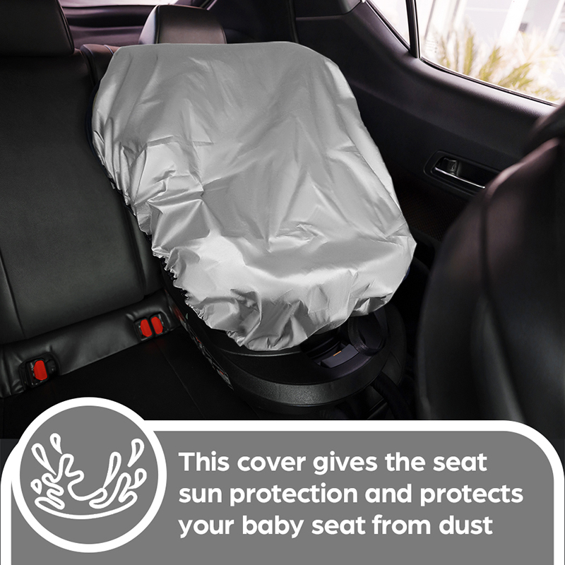 1PC Silver  Baby Car Seat Sun  - Travel Accessories For 1 Year Old 评论和价格