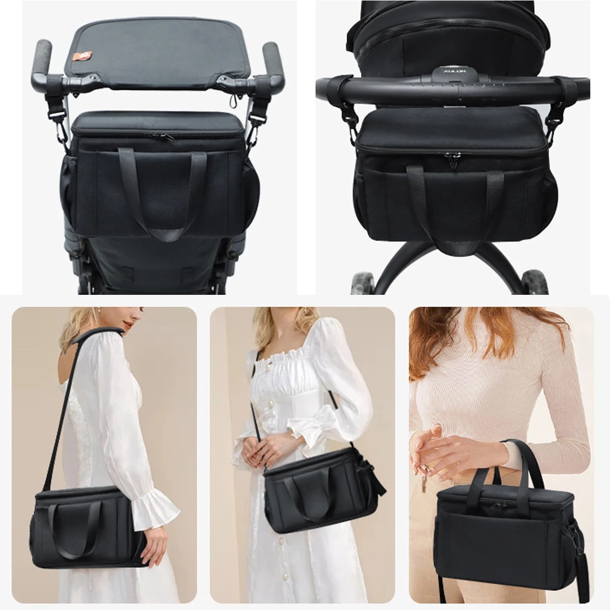 Stroller Organizer Bags Mummy  - Travel Accessories For 1 Year Old 评论和价格