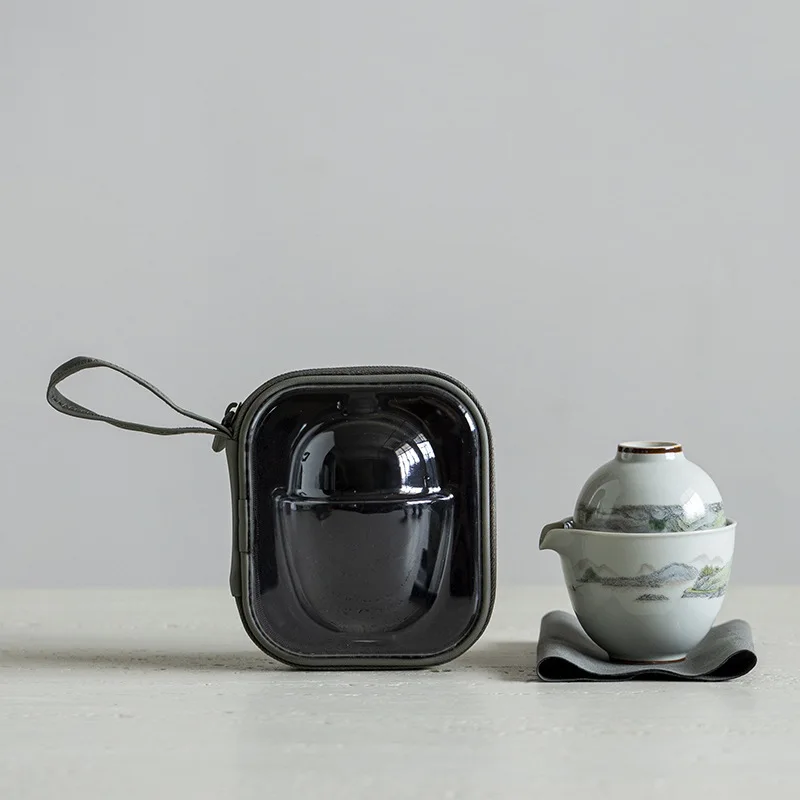 Shanshui One Pot Two Cups Port - Travel Accessories Company 评论和价格